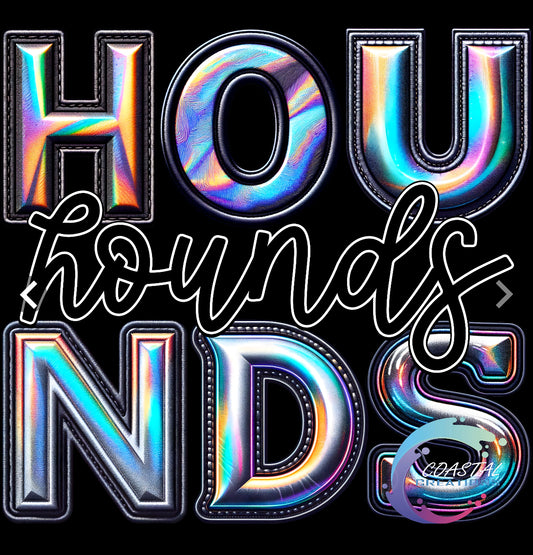 Hounds Holo DTF