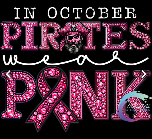 In October Pirates Wear Pink DTF