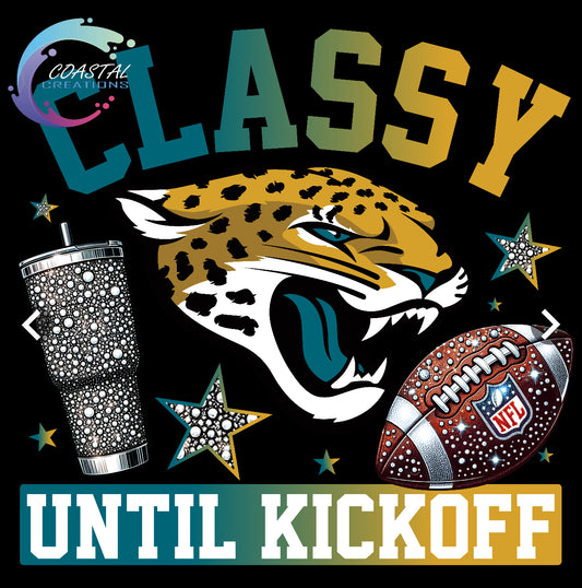 Classy Until Kickoff Jaguars DTF