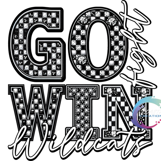 Go Fight Win Wildcats DTF