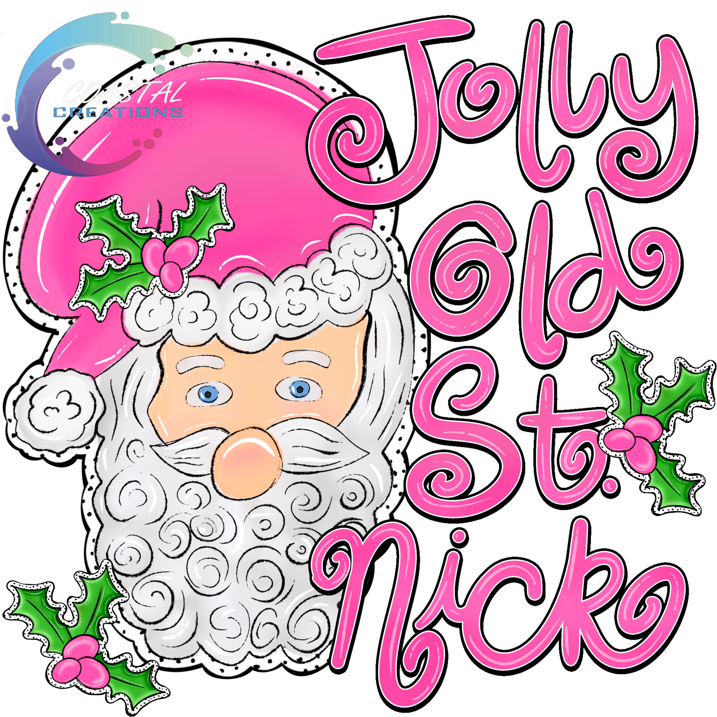 Jolly Old Saint Nick- DTF