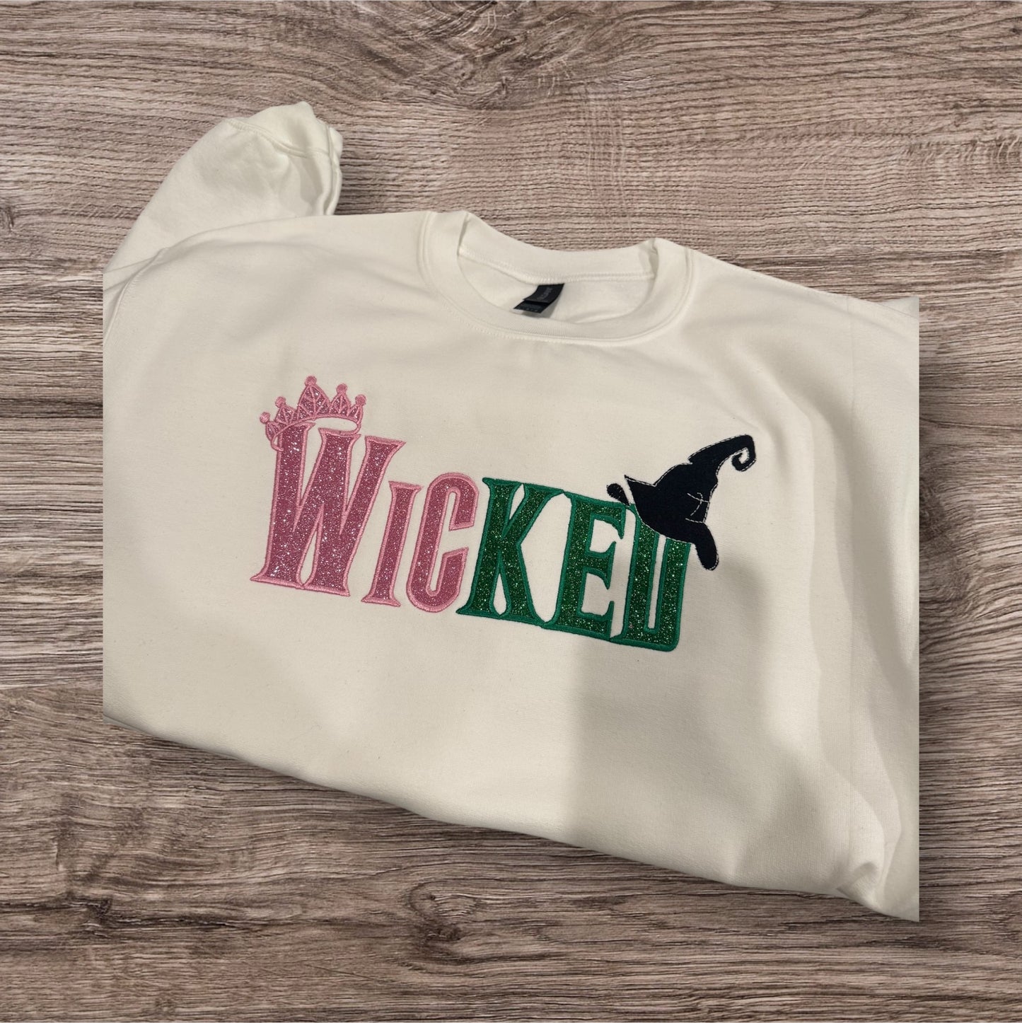 Wicked Glitter Embroidered Sweater