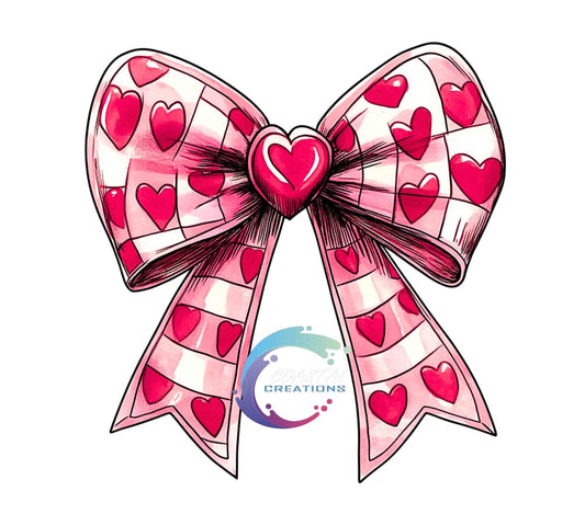 Heart Coquette Bow